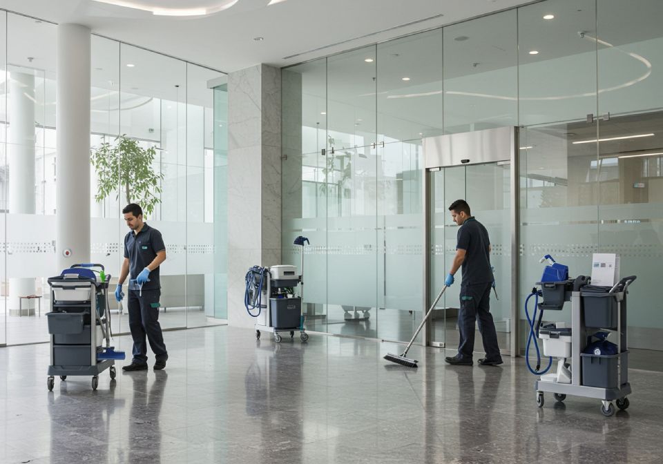 Tidy professional office space