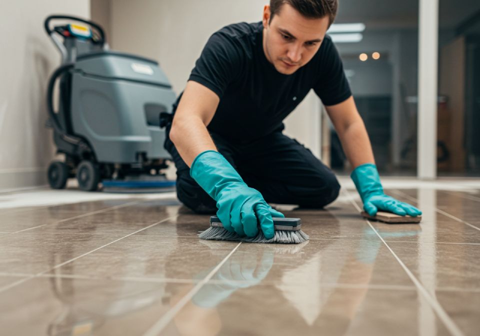 Spotless bathroom sink area